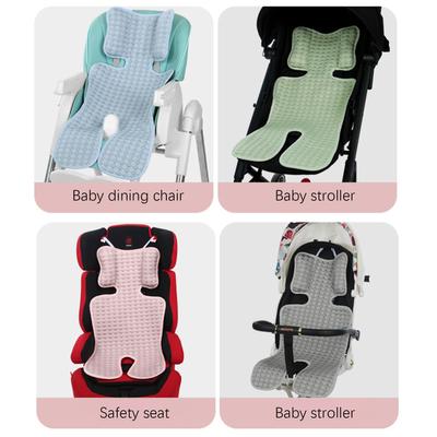 Infant Stroller Cooling Pad Baby Pushchair Cushion Summer Breathable Cool Liner Mat Reusable Strollers Washable Pad Kids Chair