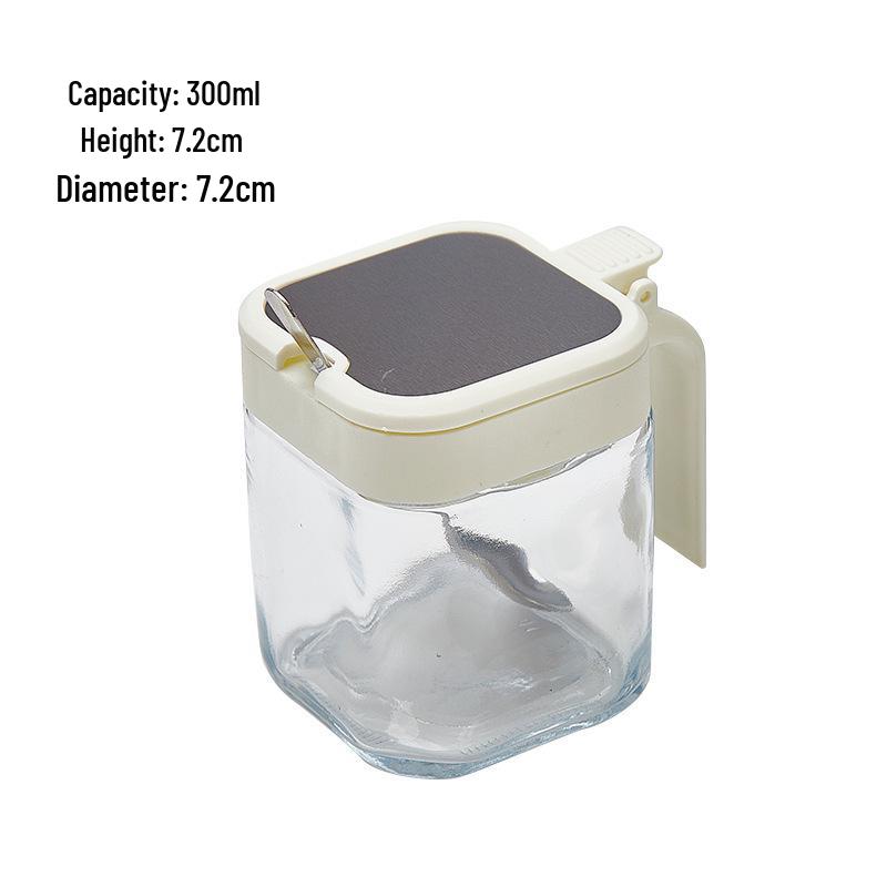 High-End Kitchen Seasoning Box Set: Salt and Spice Storage Jars