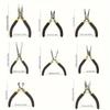 8 PCS Multi-types Plier Jewellery Hardware Making Tool Light Weight Making Beading Mini Pliers Sharp Nose Diagonal Portable