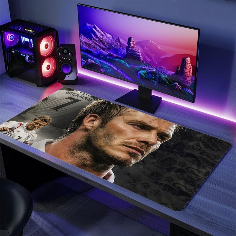 Becks Mouse Pad, Large Gaming Desk Mat, Non-slip XXL Mousepad for Laptop & Tablet, Mini PC Playmat with Stitched Edges