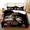 Mike Tyson Box-Champion Bequeme Bettwäschegarnitur mit Bettbezug, Kissenbezug und Bettbezug für Kinderzimmer, Heimtextilien