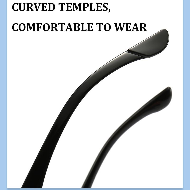 New Men's Driving Glasses Retro Sunglasses Fashion Half-frame Sunglasses Ladies Sunglasses