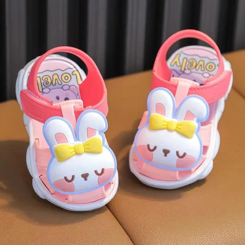 

Comfortable Breathable Baby Children Outdoor Sandals Simple Versatile Cute Cartoon Boys Girls Infants Walking Shoes 22