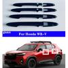 Car Exterior Handle Decorative Cover Black For Honda WR-V 2024-2025-2026