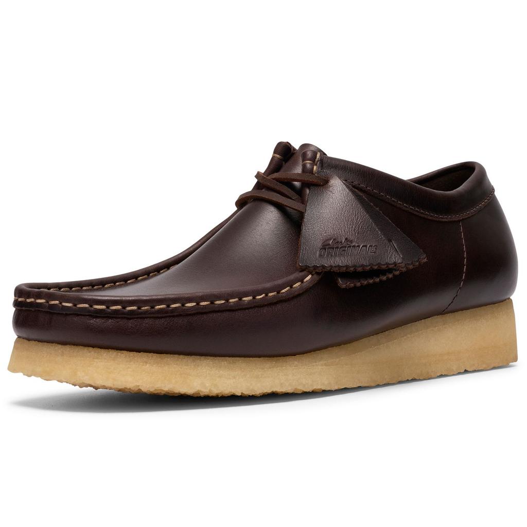 Clarks Wallabee Originals Comfortable Fashion Casual Men sneaker Dark-Brown 261865677