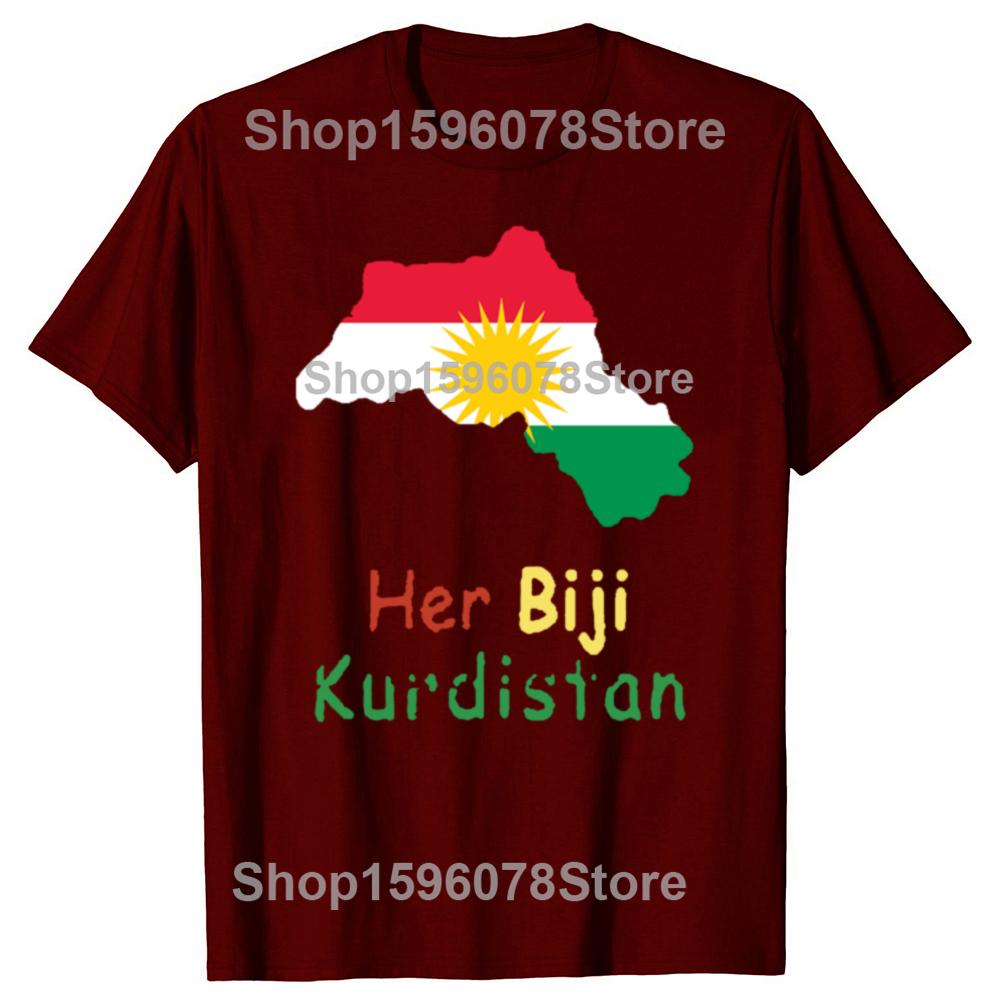 Funny Kurdistan Kurdish Graphic T Shirts Men Women Pure Cotton Funny Humor Streetwear Tee Shirt Short Sleeve Unisex Clothing