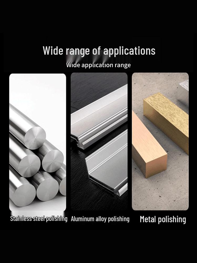 Aluminum Alloy Polishing Wheel for Angle Grinder - Metal Mirror Finish Tool for Stainless Steel