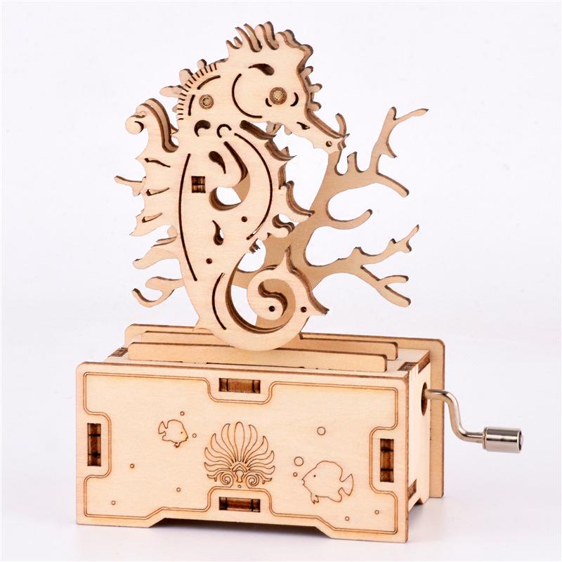 Kids' DIY 3D Wooden Puzzle Model