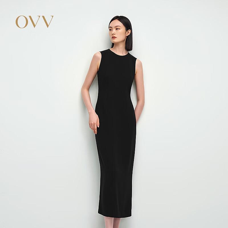 OVV Acetate Blend Sleeveless Dress S