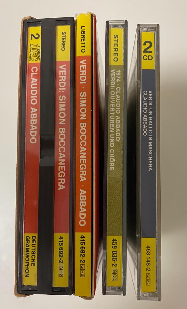 

[USED] [CD] Abbado s Verdi Simon Boccanegra Masquerade and others