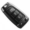 Xjmynb For Hyundai Accent Kona Tucson Elantra Accent Solaris Verna + Flip Smart Remote Key Shell Case Fob 2/3 Buttons