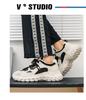 New Hong Kong Style Breathable Men's Fashion Sports Shoes: Thick-Soled, Non-Slip, Wear-Resistant Dad Sneakers