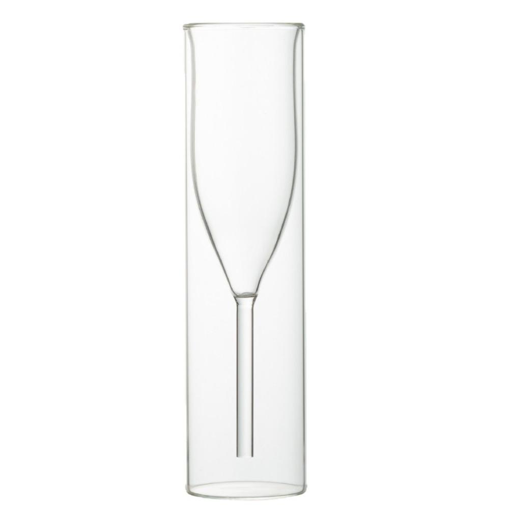 Doppelwandige Champagnergläser Weinspender Blasenweinglas Kreatives Glas Trinkglas Party Nacht