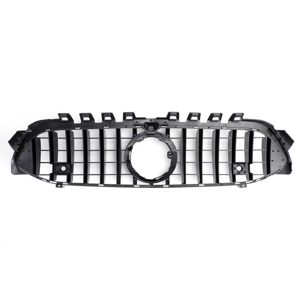 GT Style Front Bumper Grille Grill Fit Mercedes Benz A-Class W177 2019-2023