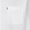 Renoma Cotton Sucker Solid China Collar Shirt Rpssg1003 Wh