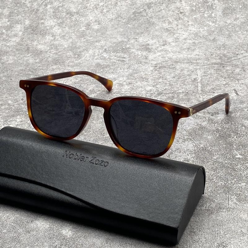 High quality retro square sunglasses for men and women High Street acetic Acid frame UV protection uv400 colored lens glasses