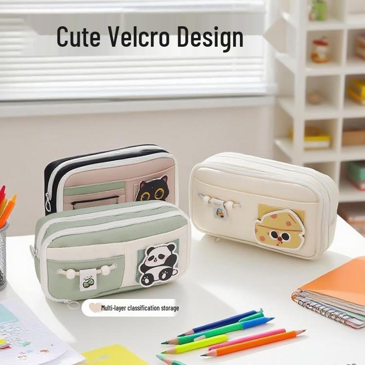 Balakapi Feng Stylish Large Capacity Girls' Primary School Pencil Case