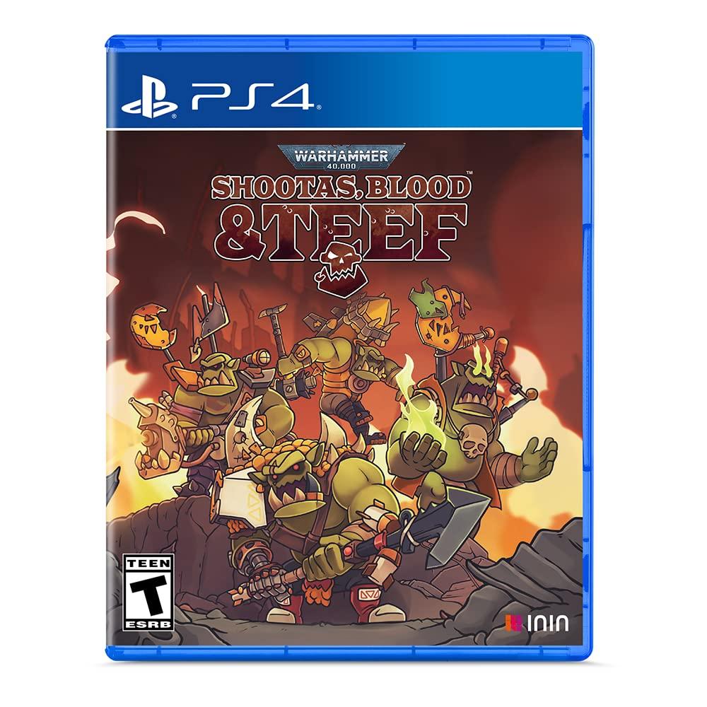 

Warhammer Blood Teef North PS4 40,000 Shootas, & (Imported America) - синій