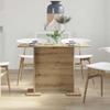 Dining Table Artisan Oak 110 x 60 x 75 cm Wood Based Material