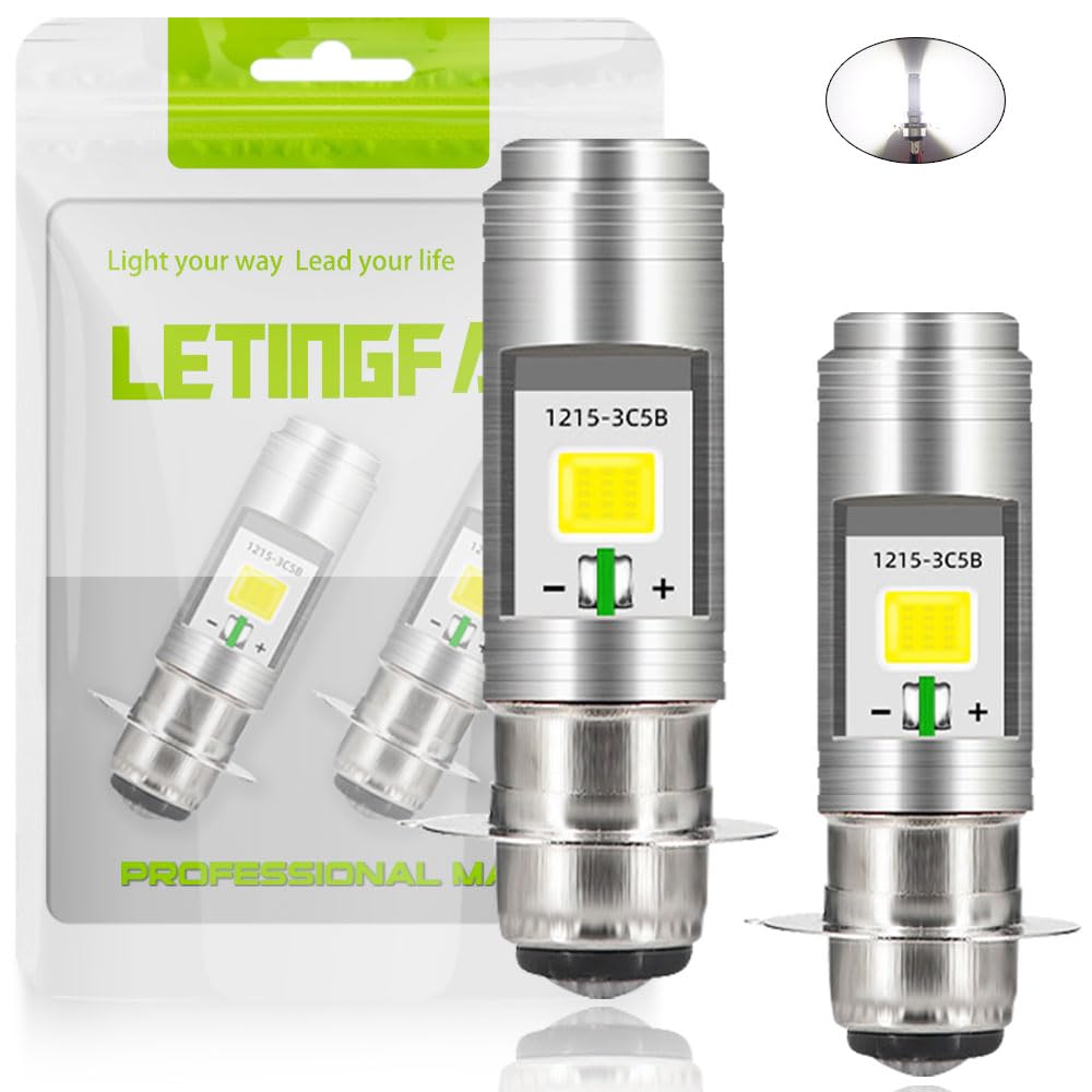 

P15D 25-1 Светодиодная фара для мотоциклов, Белый, COB-чип высокой яркости, P15D, Светодиодная фара, белый