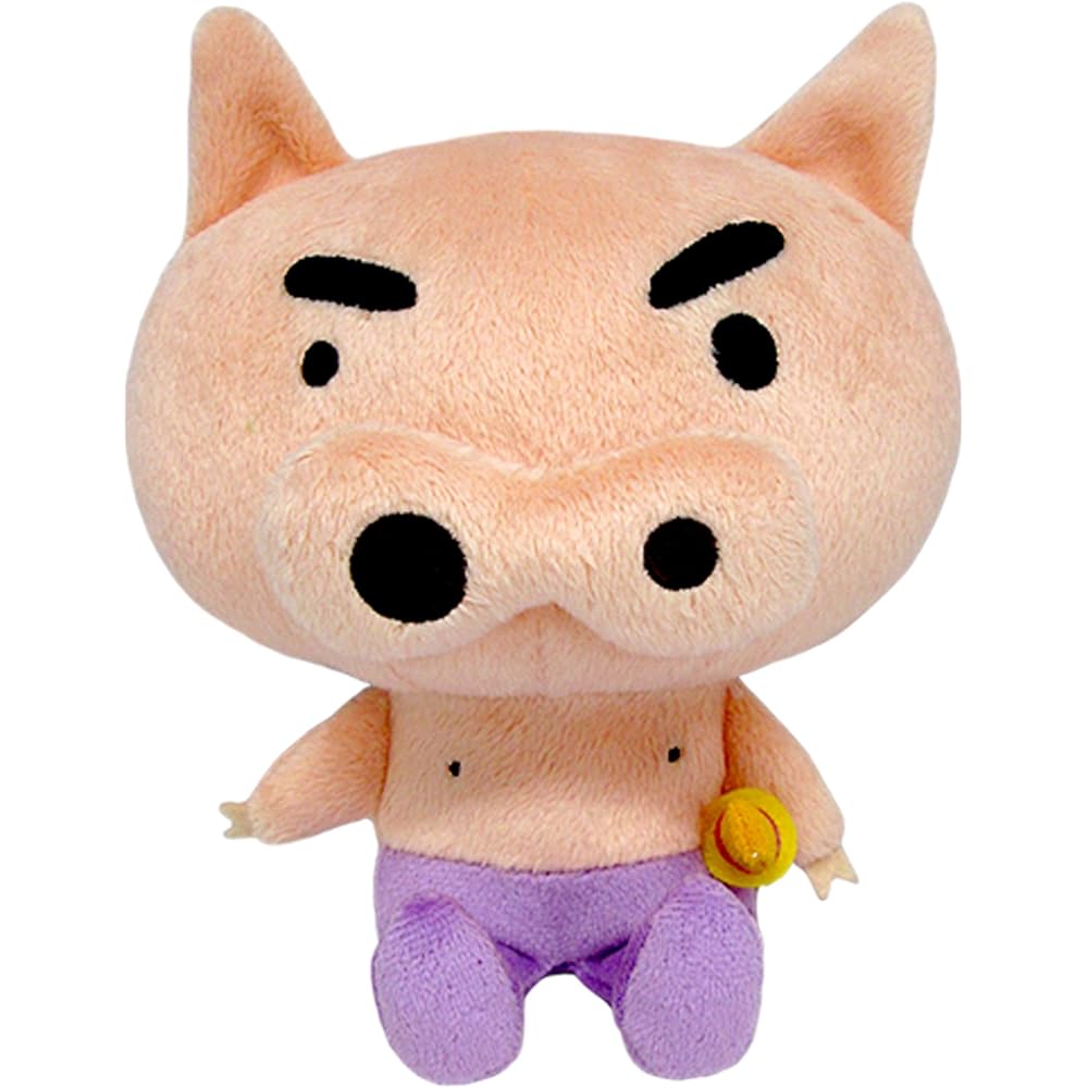 Sanei Boeki Crayon Shin-chan Buriburi Zaemon Plush Toy 20cm Soft Stuffed Animal