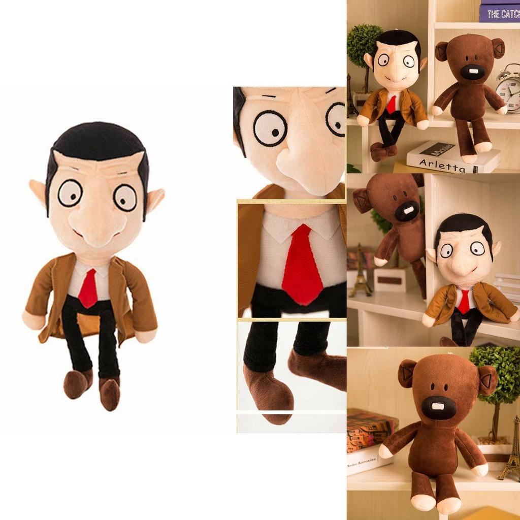 Mr Bean And Teddy Bear Soft Plush Toy Ideal For Kids Christmas Gifts And Collectibles