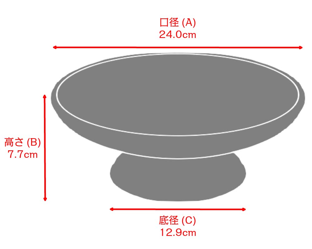 Round offering stand, 8.0 inches, made in Japan by Yamanaka Lacquerware. Compact, perfect for offerings, memorial services, and display. Modern