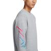 Nike Club Fleece Embroidered Logo Crew Neck Sweatshirt Men Tops Grey FB7476-063