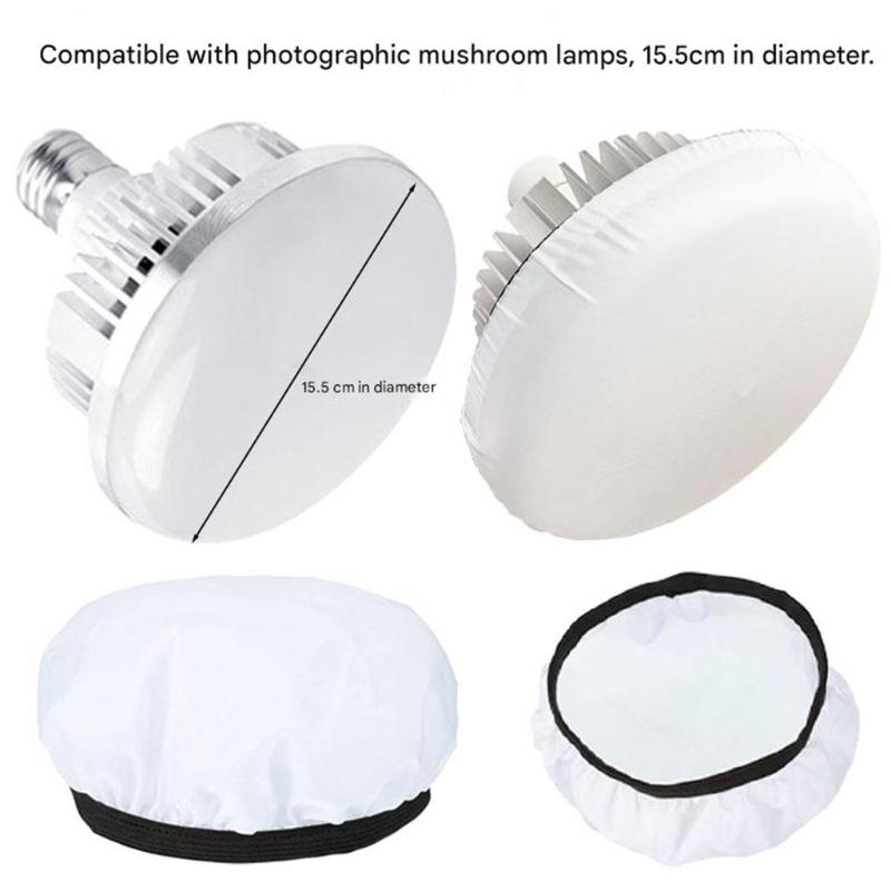 Soft Diffuser Lamp Cover Cloth Diffuser Reflector Lamp Sock for Flash Light Beauty Dish Photography Studio
