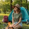 Breathable Foldable Sun Hat Adjustable Empty Top Sun Hat Durable Straw Sun Visors  Beach