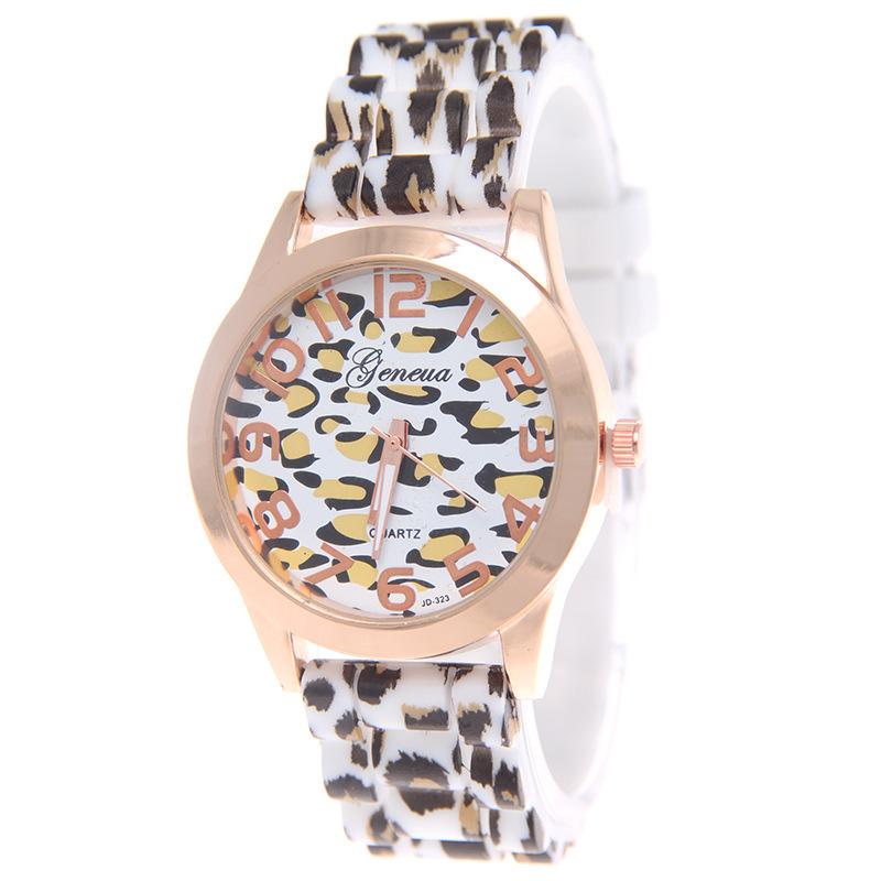 Eday Fashion Leopard Geneva Watch Classic Steel Belt Luxury Men's Business Hand Trend Watch