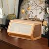 Desktop Organizer Cabinet Multiuse Stylish Makeup Organizer Household Storage Solution for Cosmetic Snack Figure Book Office