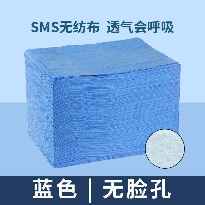 Disposable Bed Sheets for Beauty Salons with Holes Thicken Soft Ventilate SMS Non-woven Mattress Hotel Bed Towels Bedding 100pcs