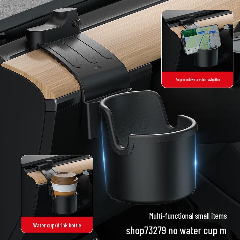 Tesla Model 3/Y Dashboard Cup Holder & Phone Storage for All Models