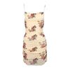 Spring/Summer French Style Rose Mesh Slip Dress