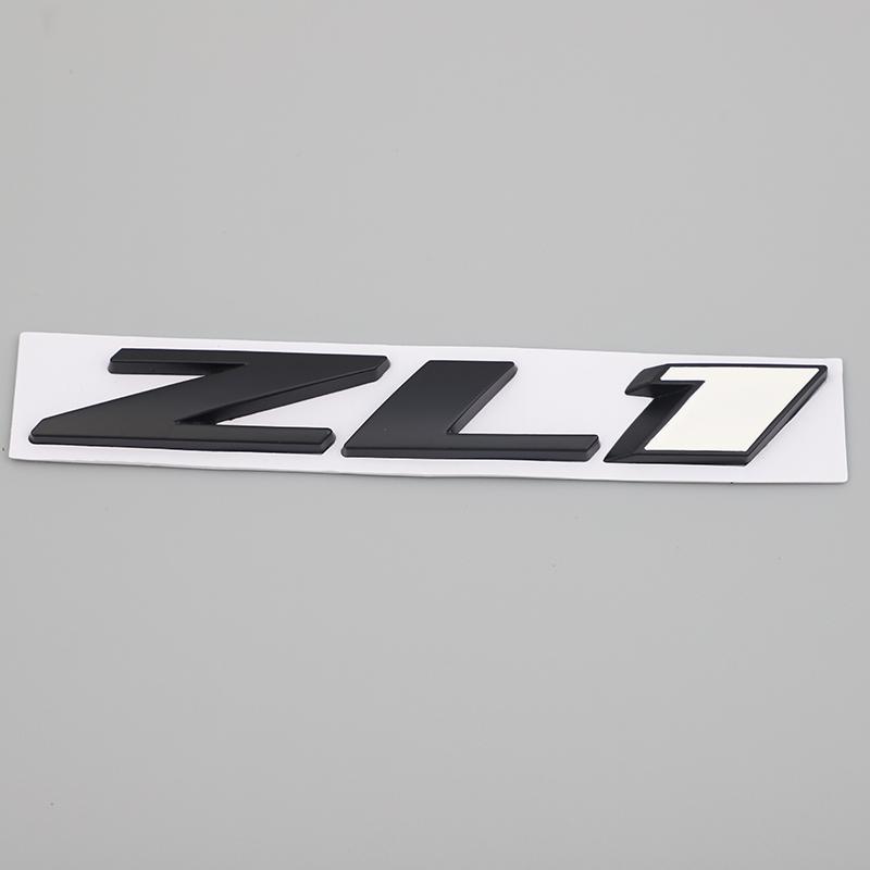 3D Metal Car Auto Stickers ZL1 Fender Trunk Emblem Badge For Chevrolet Camaro ZL1 Cruze Z71 Aveo Captiva Malibu Accessories