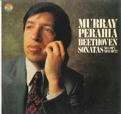 LP Record MURRAY PERAHIA - Beethoven Sonata No4 In E Flat Majo 76995PROMO CBS MASTERWORKS 1982 Germany Classical Used