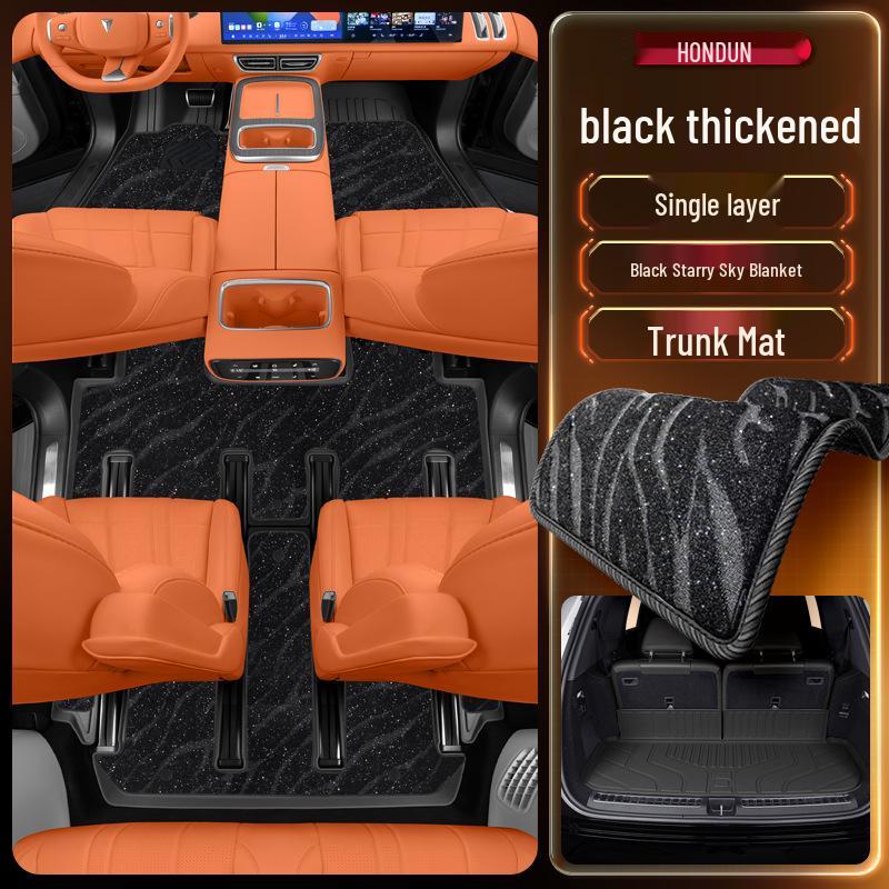 Deep Blue S09 Car Floor Mats TPE2025: Complete Set for Modified Interiors