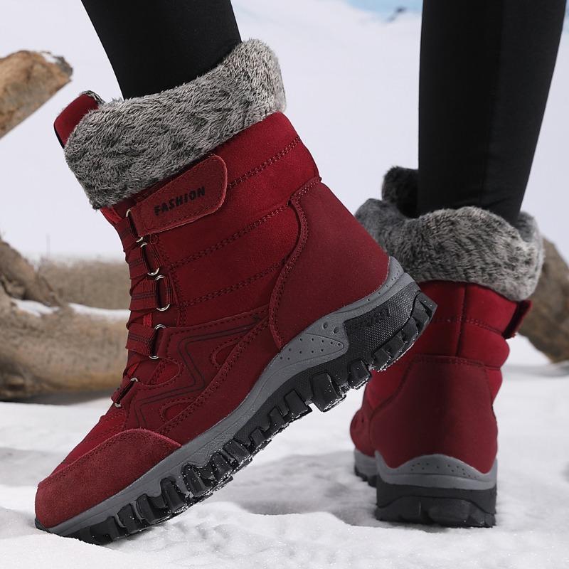 Women's Winter Boots  Anti-Slip Waterproof Warm Large Size Snow Boot Women's Shoes Womens Winter Shoes European Winter Boots