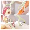 Stainless steel peeler with PP handle, potato and household vegetable and fruit peeler, fruit knife, kitchen utensils