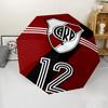Club Atlético River Plate Print Automatic Umbrella, 8 Rib Iron Frame, Plastic Handle, Suitable for Outdoor Travel &Daily , Ideal Gift