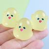 12PCS Micro Landscape Resin Ghost Figurines Glow Creative Mini Halloween Ghost Figurine Cute Miniature Ghost Statue Gift Toy