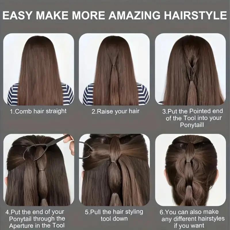 Black Hairdressing Set, Spray Bottle, Hair Comb, Eyebrow Brush, Hair Styling Set, Home Use