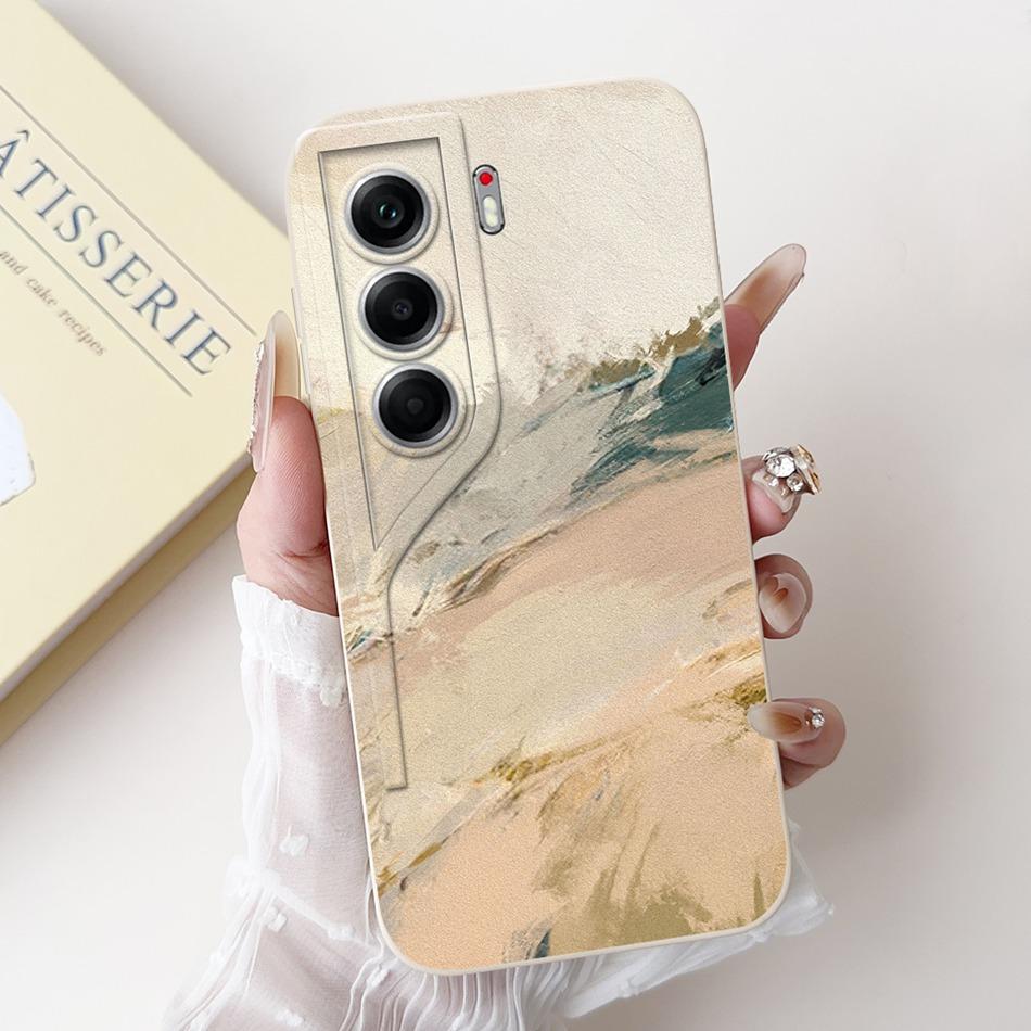 For Tecno Camon 40 Pro 4G Camon40 CM5 CM6 Cute Rabbit Cat Cartoon Phone Case For Camon 40 40Pro 4G Soft Silicone Cases Bumpers