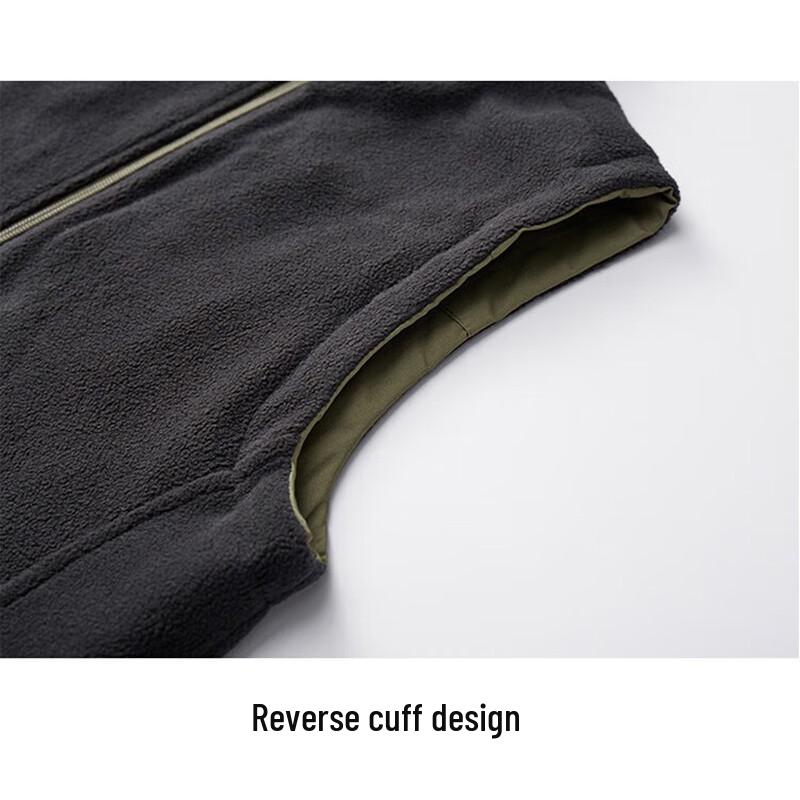 JEEP SPIRIT Men's Reversible Multi-Pocket Warm Vest