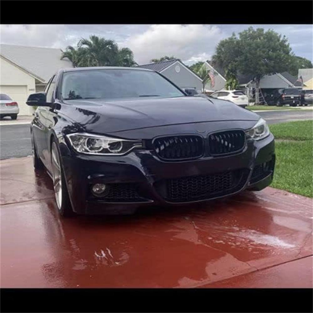 Grill Grillklips Hvite Grillinnsatser Blank For BMW F30 F20 2012-2018