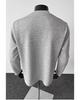 Unisex Patchwork Hoodie: Solid Color, Boxy Fit, Round Neck, Long Sleeve, Autumn/Winter Layer, American Style.
