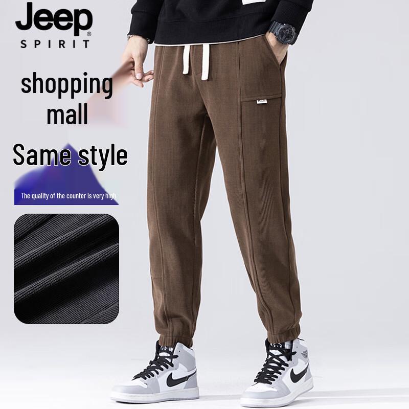 

JEEP SPIRIT Men s Winter Corduroy Casual Sweatpants 5XL