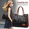 Qian Dian 2025 Stylish Versatile Women's Handbag - Large Capacity Genuine Leather Ladies' Bag