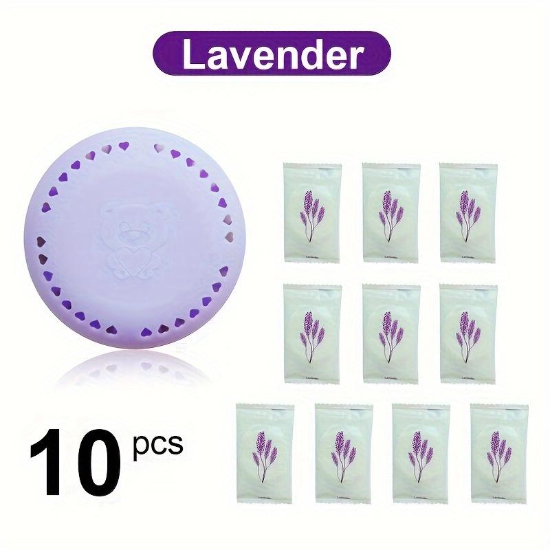 10pcs Long-Lasting Aromatherapy Air Fresheners with Extra Shell | Solid Deodorizer Tablets for Home/Car/Bathroom/Wardrobe
